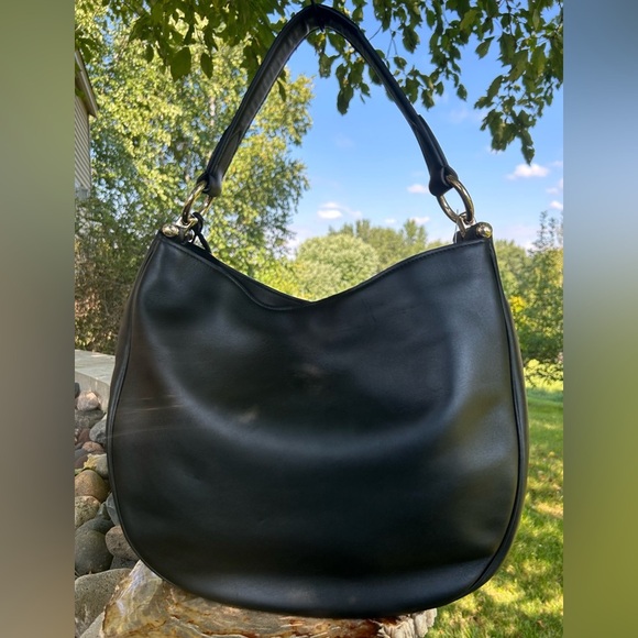 Coach Nomad Hobo Black Glovetanned Leather 36026 NWT - Picture 9 of 15